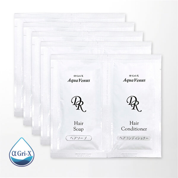 ヘアソープ&コンディショナー(ミニ)5枚